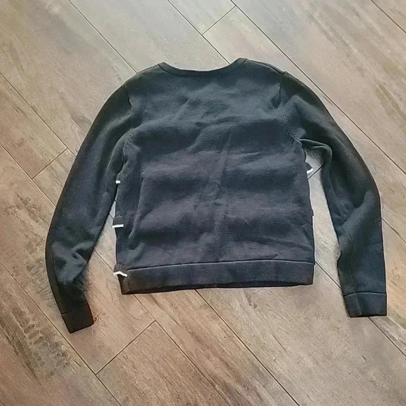 Kate Spade Cardigan 10 Metallic Ruffle Front Girls Dressy Luxury NWOT - Picture 4 of 5